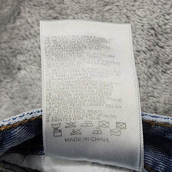 J Galt Brandy Melville Jeans Womens S Mom High Waist Straight Leg Crop Raw Hem - Picture 6 of 11